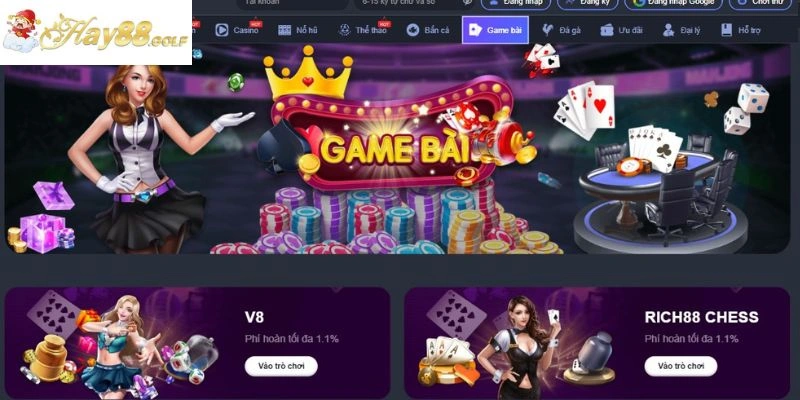 Giới thiệu HAY88 những trò chơi hấp dẫn tại nhà cái